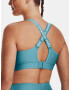 Under Armour UA Infinity Mid Covered Sport Sutien Albastru - Pled.ro