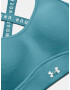 Under Armour UA Infinity Mid Covered Sport Sutien Albastru - Pled.ro