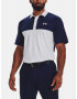 Under Armour UA Perf 3.0 Color Block Polo Tricou Alb - Pled.ro