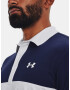 Under Armour UA Perf 3.0 Color Block Polo Tricou Alb - Pled.ro