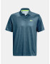 Under Armour UA Perf 3.0 Deuces Polo Tricou Albastru - Pled.ro