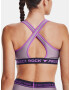 Under Armour UA Project Rock Crsbck Dsrpt Sport Sutien Violet - Pled.ro