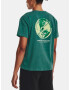 Under Armour UA Project Rock Globe SS Tricou Verde - Pled.ro