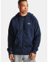 Under Armour UA Rival Cotton FZ Hoodie Hanorac Albastru - Pled.ro