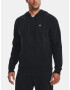 Under Armour UA Rival Fleece 1/2 Zip HD-BLK Hanorac Negru - Pled.ro