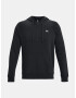 Under Armour UA Rival Fleece 1/2 Zip HD-BLK Hanorac Negru - Pled.ro