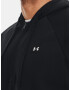 Under Armour UA Rival Fleece 1/2 Zip HD-BLK Hanorac Negru - Pled.ro