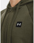 Under Armour UA Rival Fleece 1/2 Zip HD Hanorac Verde - Pled.ro