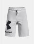 Under Armour UA Rival Fleece Logo Pantaloni scurţi pentru copii Gri - Pled.ro