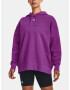 Under Armour UA Rival Fleece OS Hoodie Hanorac Violet - Pled.ro