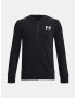 Under Armour UA Rival Terry FZ Hoodie Hanorac pentru copii Negru - Pled.ro