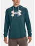 Under Armour UA Rival Terry Logo Hoodie Hanorac Verde - Pled.ro