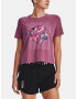 Under Armour UA Run Anywhere SS Tricou Roz - Pled.ro