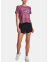 Under Armour UA Run Anywhere SS Tricou Roz - Pled.ro