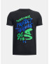 Under Armour UA Scribble Branded SS Tricou pentru copii Negru - Pled.ro