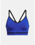 Under Armour UA Seamless Low Long Sport Sutien Albastru - Pled.ro