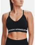 Under Armour UA Seamless Low Long Sport Sutien Negru - Pled.ro