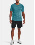 Under Armour UA Seamless Wave SS Tricou Albastru - Pled.ro