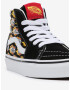 Vans Flame Logo Repeat Sk8-Hi Teniși pentru copii Negru - Pled.ro