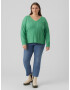 Vero Moda Curve Minnie Pulover Verde - Pled.ro