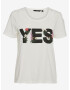 Vero Moda Tricou Alb - Pled.ro