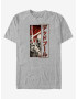 ZOOT.Fan Marvel Deadpool Sword Kanji Tricou Gri - Pled.ro