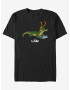 ZOOT.Fan Marvel Gator Loki Hero Tricou Negru - Pled.ro