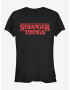 ZOOT.Fan Netflix Stranger Things Logo Tricou Negru - Pled.ro