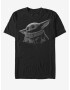 ZOOT.Fan Star Wars Baby Yoda Tricou Negru - Pled.ro