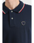 19V69 ITALIA Tricou polo de bumbac - Pled.ro