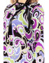 4YOU Bluza cu imprimeu paisley cu funda pe decolteu - Pled.ro