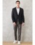 AC&Co Sacou slim fit cu revere decupate - Pled.ro