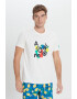 AC&Co Tricou din bumbac cu imprimeu - Pled.ro