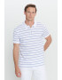 AC&Co Tricou polo cu dungi - Pled.ro