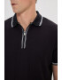 AC&Co Tricou polo cu fermoar scurt - Pled.ro