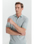 AC&Co Tricou polo cu model in dungi - Pled.ro