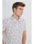 AC&Co Tricou polo cu model tropical - Pled.ro