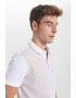 AC&Co Tricou polo din amestec de modal - Pled.ro