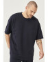 AC&Co Tricou supradimensionat cu maneci cazute - Pled.ro