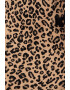 Acob à porter Cardigan cu animal print si prindere cu cordon - Pled.ro