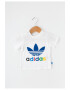 adidas Originals Tricou alb cu imprimeu logo - Pled.ro