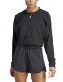 adidas Performance Bluza crop cu decupaje pentru fitness Power Cover Up - Pled.ro