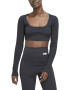 adidas Sportswear Bluza crop striata - Pled.ro