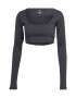 adidas Sportswear Bluza crop striata - Pled.ro