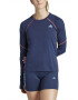 adidas Performance Bluza cu cusaturi contrastante pentru alergare - Pled.ro