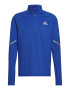 adidas Performance Bluza cu fermoar scurt si detalii logo pentru alergare - Pled.ro