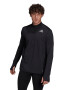 adidas Performance Bluza cu fermoar scurt si detaliu logo pentru alergare On The Run - Pled.ro