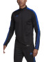 adidas Performance Bluza cu fermoar scurt si logo pentru fotbal - Pled.ro