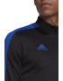 adidas Performance Bluza cu fermoar scurt si logo pentru fotbal - Pled.ro