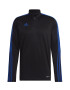 adidas Performance Bluza cu fermoar scurt si logo pentru fotbal - Pled.ro